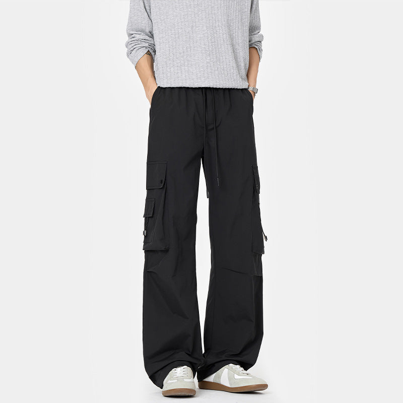 Herren Cargo-Hose mit mehreren Taschen und elastischem Bund Echo Archive