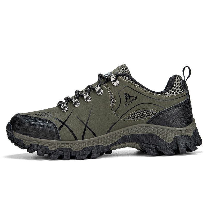 Herren nan robuste wasserabweisende Trekking-Schuhe mit profilierter Gummisohle Echo Archiv