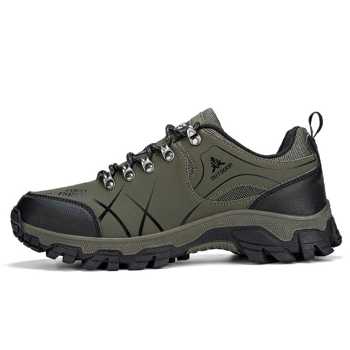 Herren nan robuste wasserabweisende Trekking-Schuhe mit profilierter Gummisohle Echo Archiv