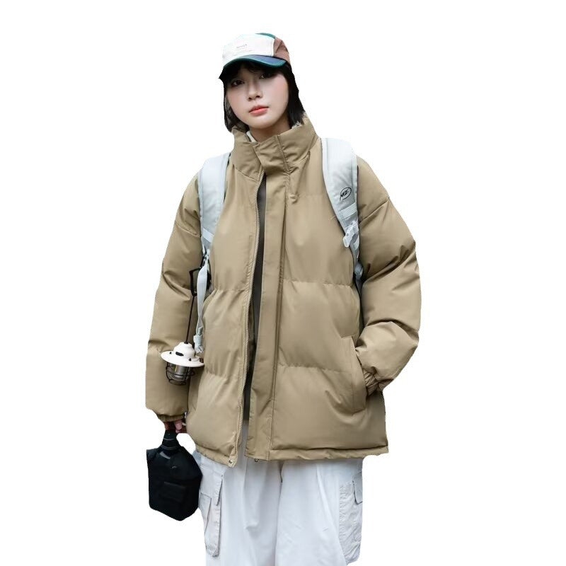Herren gesteppte Outdoor-Jacke mit hohem Kragen und isolierender Füllung Echoarchiv