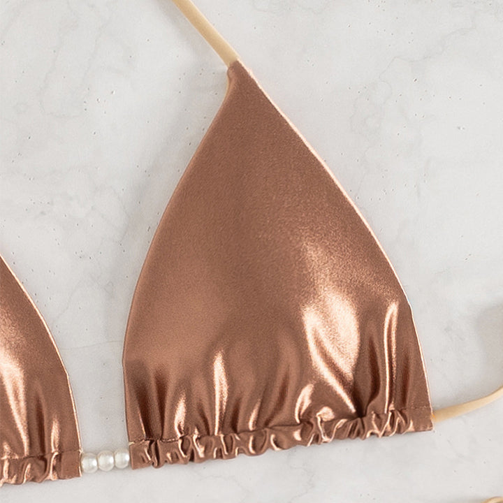 Damen Bikini-Set mit verstellbaren Trägern und elegantem Rüschendesign Echo Archiv