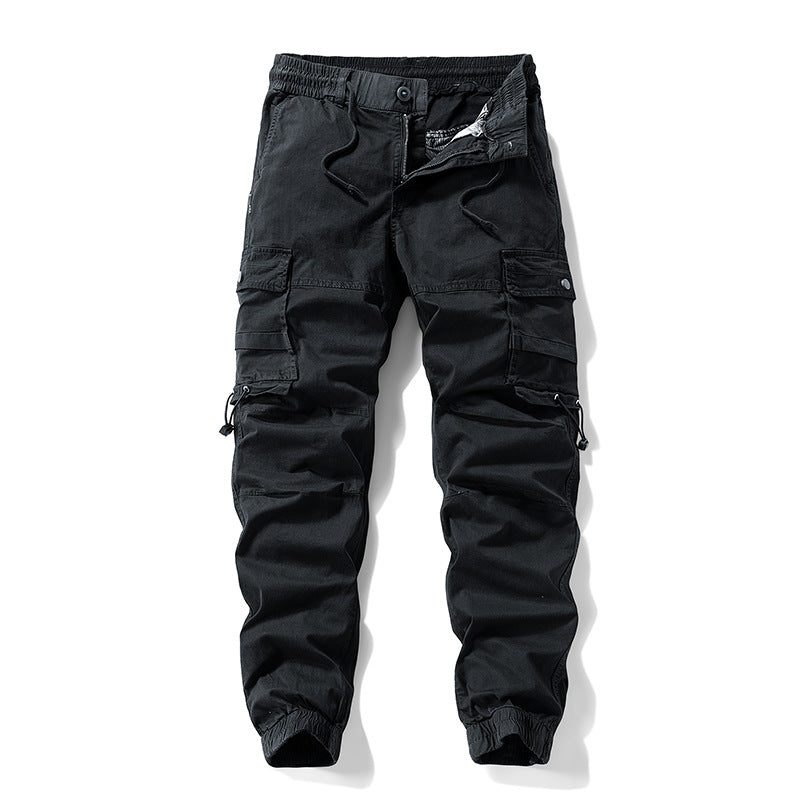 Herren Tactical-Utility Cargohose im Joggercut mit verstärkten Kniepartien, elastischem Komfortbund und Organizer-Taschen Echo Archiv