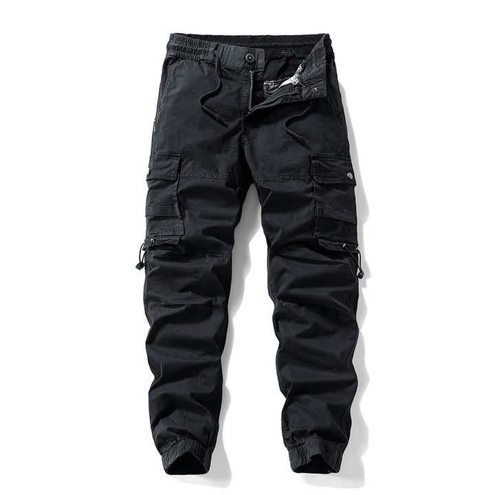 Herren Tactical-Utility Cargohose im Joggercut mit verstärkten Kniepartien, elastischem Komfortbund und Organizer-Taschen Echo Archiv