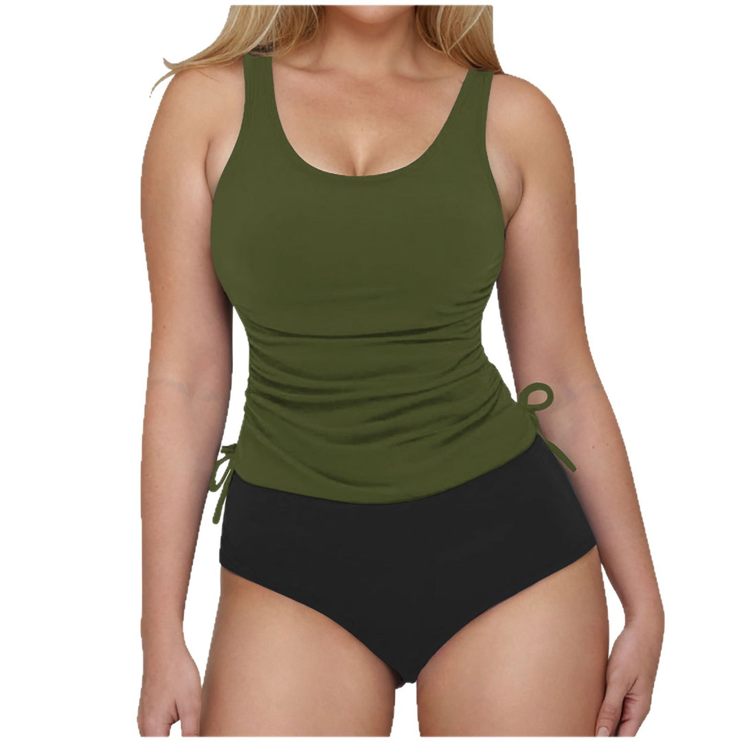 Damen Sportlicher Badeanzug mit floralem Design Echo Archiv