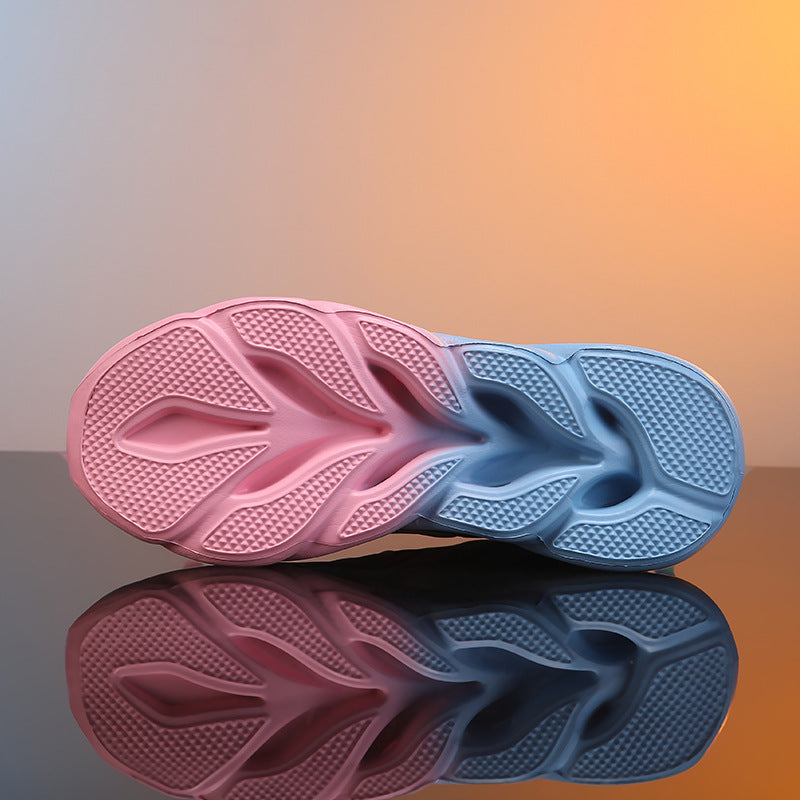 Herren nan skulpturale leistungsstarke Sportschuhe mit ausgefräster Zwischensohle und atmungsaktivem Netzgewebe-Obermaterial Echo Archiv