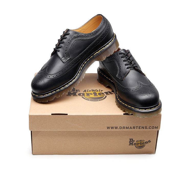 Herren klassische Brogue Derby Schnürschuhe mit gepolsterter Luftsohle Echo Archiv