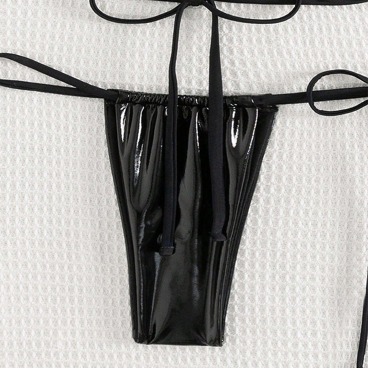 Damen Triangel-Bikini mit verstellbaren Haken und raffiniertem Schnitt Echo Archiv