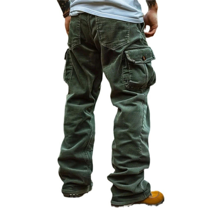 Herren praktische Cargo-Jeans mit vielen Taschen Echoarchiv