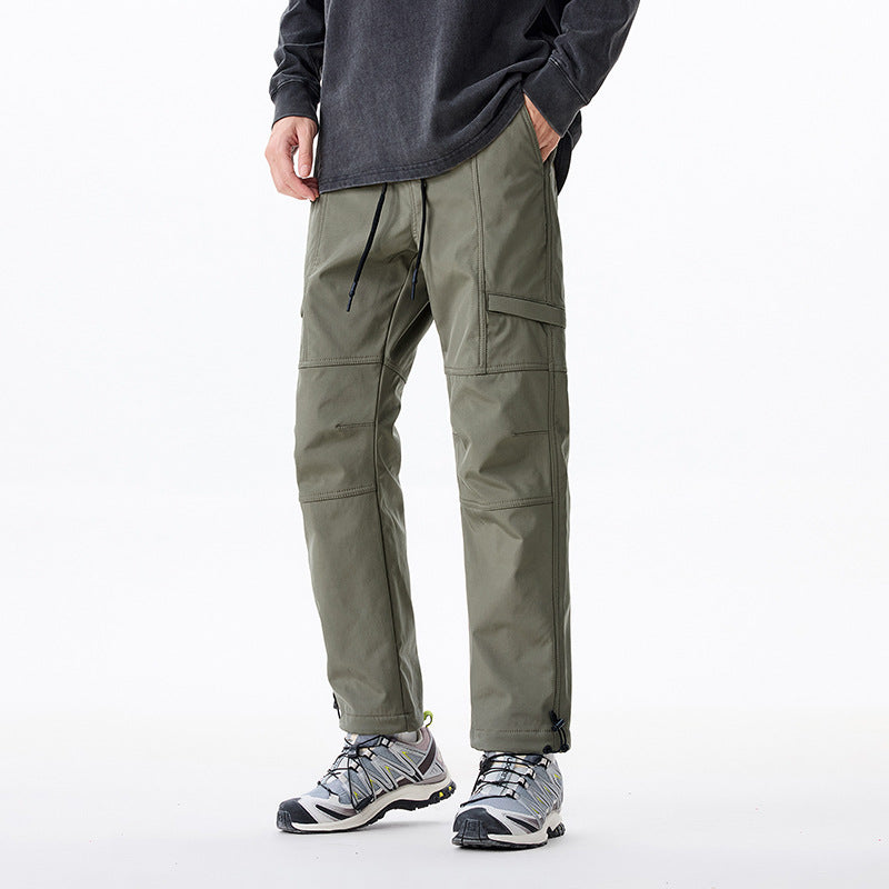 Herren Technische Utility-Cargohose mit verstärkten Kniepaneelen und verstellbarem Saum Echo Archiv
