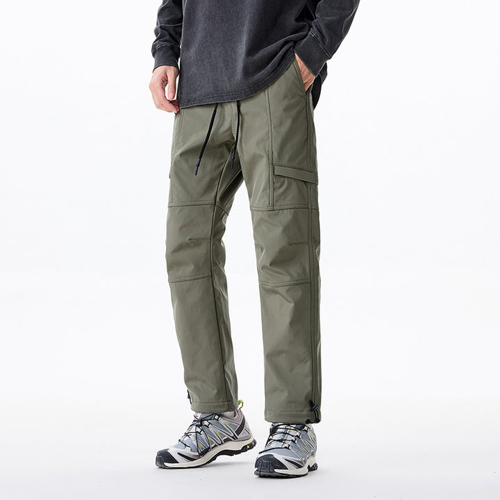 Herren Technische Utility-Cargohose mit verstärkten Kniepaneelen und verstellbarem Saum Echo Archiv