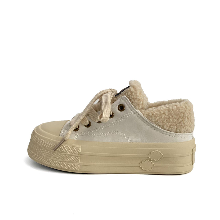 Damen Bequeme Sneakers mit kuscheligem Innenfutter und strapazierfähiger Sohle Echo Archiv