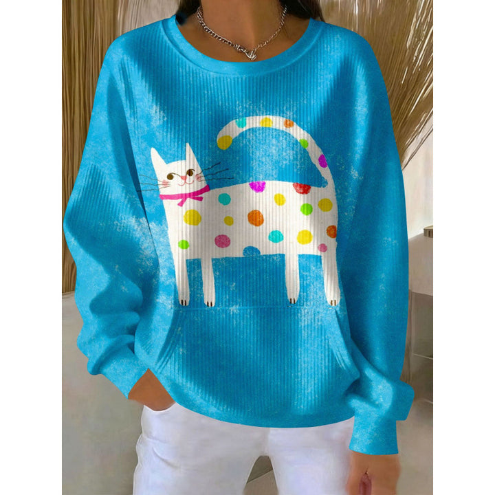 Damen Gemütlicher Pullover Echoarchiv