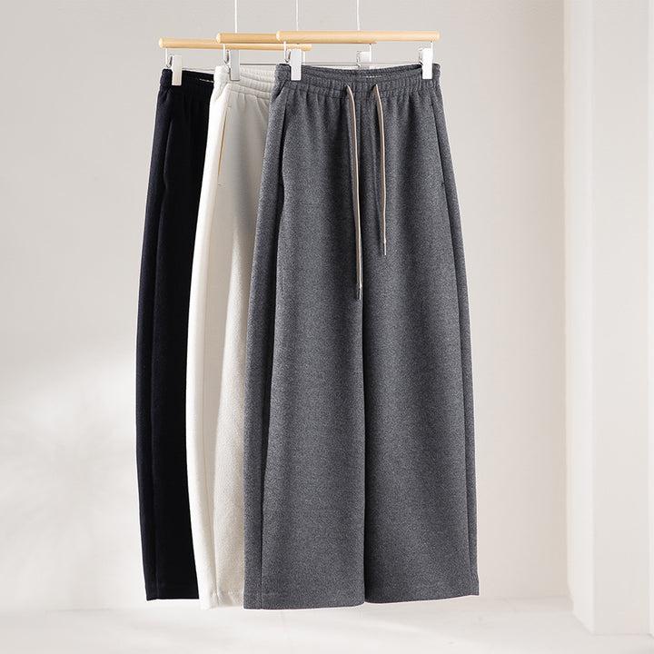 Damen Weite Sweatpant mit elastischem Bund, Kordelzug und seitlichen Eingrifftaschen Echoarchiv