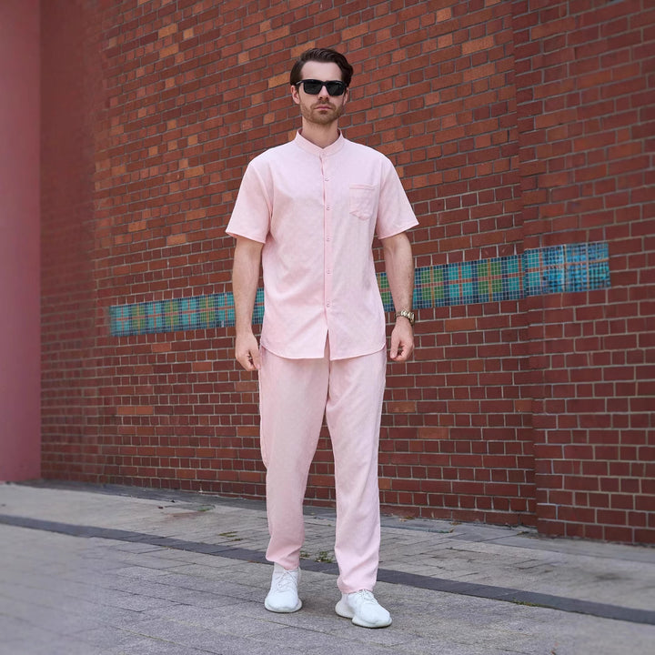 Herren elegante und bequeme Freizeit-Anzugkombination Echoarchiv