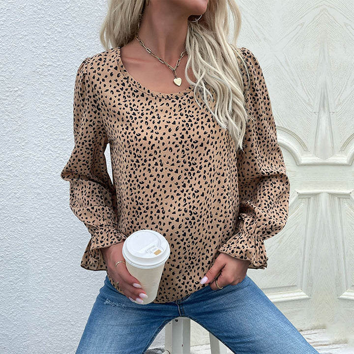 Damen Elegante Bluse mit Rüschendetails Echo Archiv 1788168538