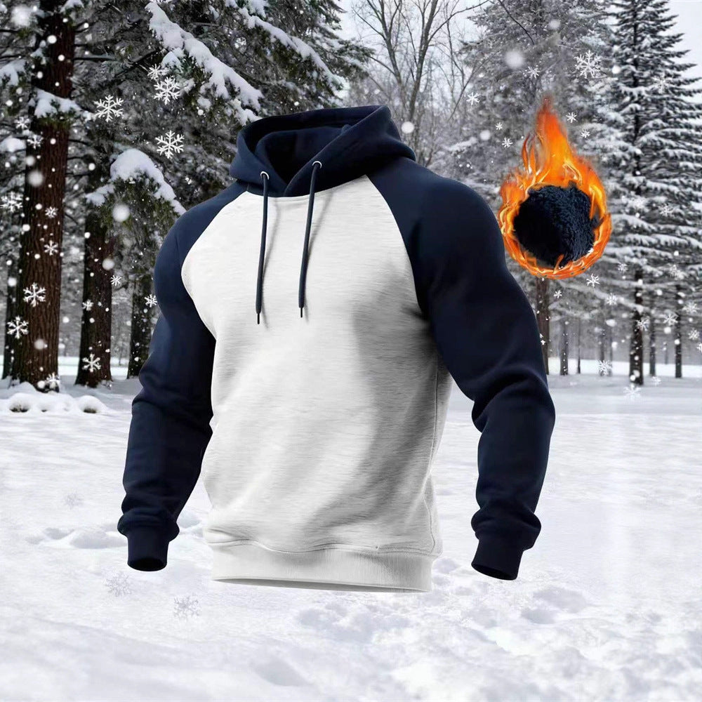 Herren Kapuzenpullover mit Raglanärmeln und modernem Schnitt Echoarchiv