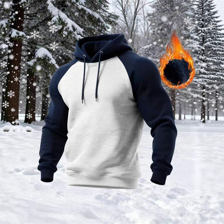 Herren Kapuzenpullover mit Raglanärmeln und modernem Schnitt Echoarchiv