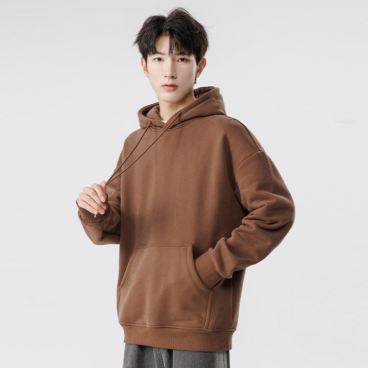 Unisex Oversize-Kapuzenpullover mit Kängurutasche und Drop-Shoulder Echo Archiv