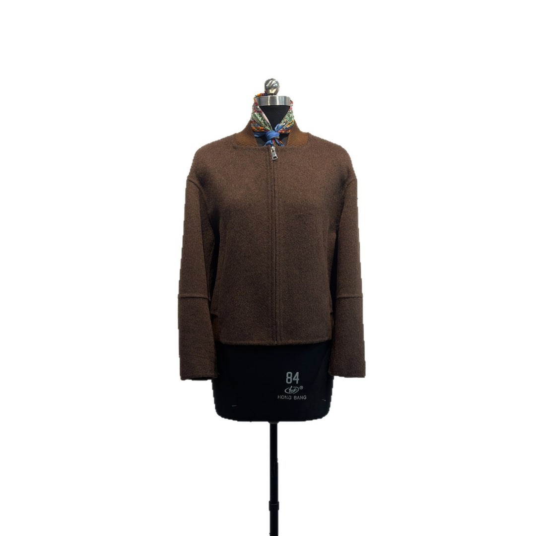 Damen zeitgenössische Zip-Up Jacke Echoarchiv