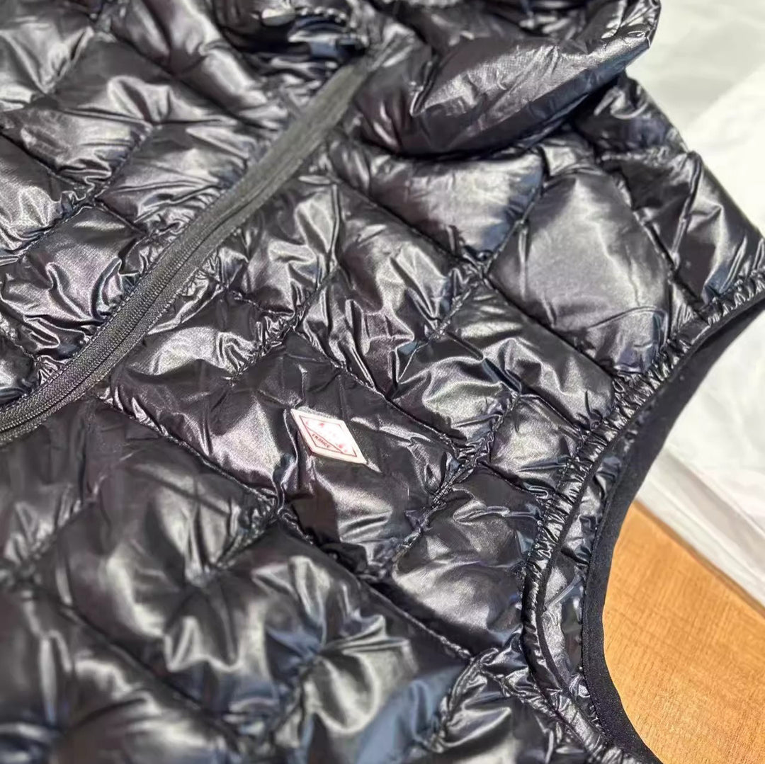 Damen leichte gesteppte Steppjacke mit hohem Stehkragen und Reißverschluss Echo Archiv