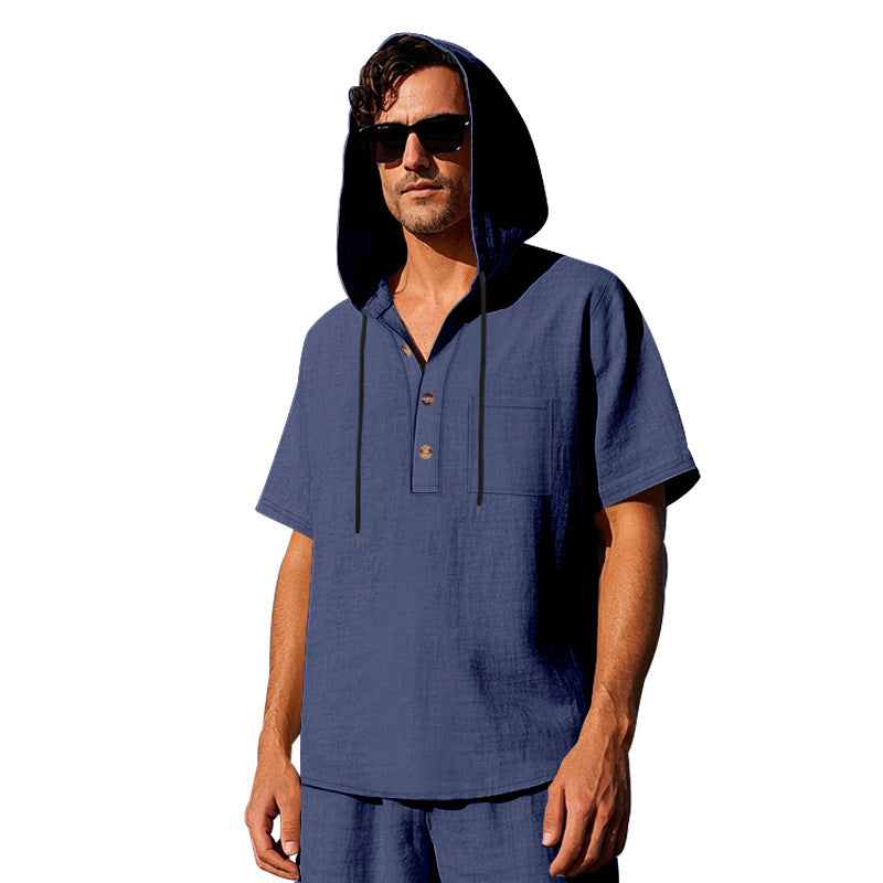 Herren lässiges Kapuzenshirt Echoarchiv