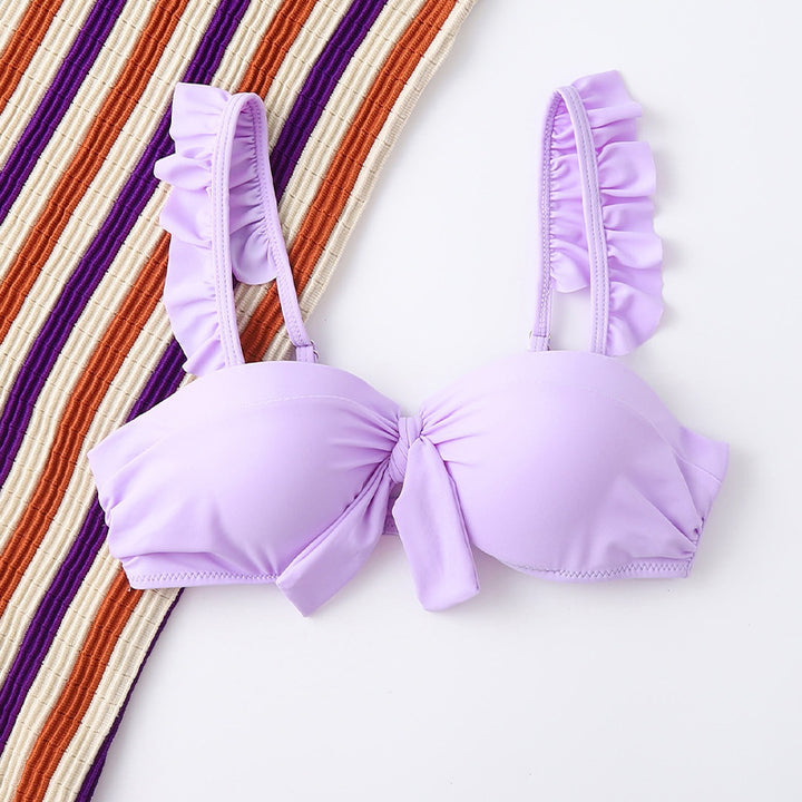 Damen Bikinioberteil mit Rüschendetails Echo Archiv