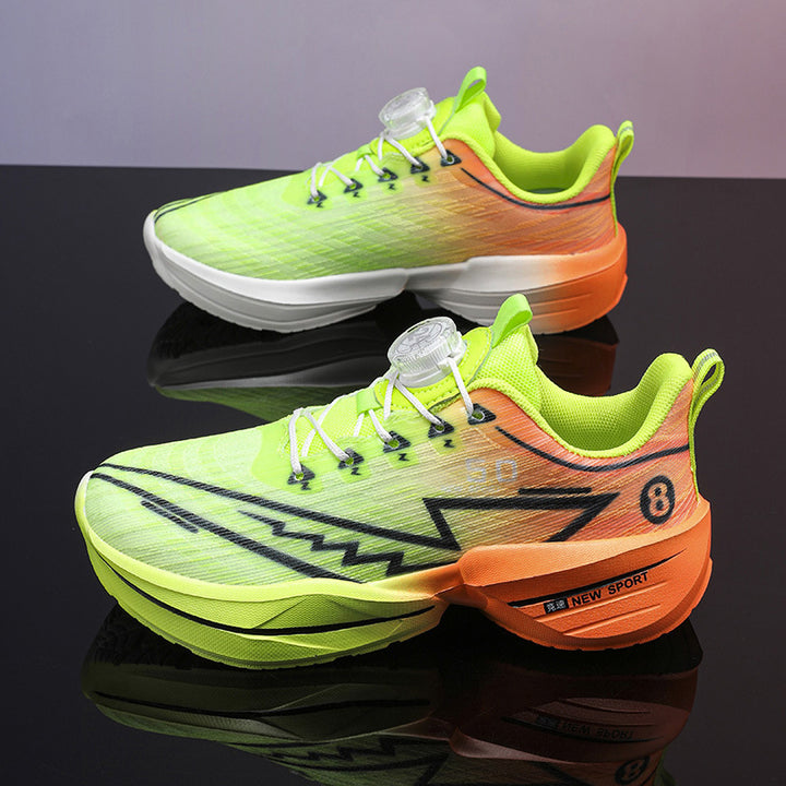 Unisex Futuristischer Leichtlauf-Sneaker mit integrierter Stabilitätssohle und Schnellverschluss Echoarchiv