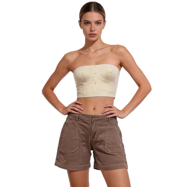 Damen lässige Sommer-Shorts mit seitlichen Taschen und komfortablem Schnitt Echo Archiv