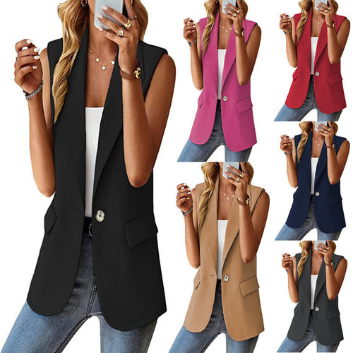Damen ärmelloses Blazer Echoarchiv