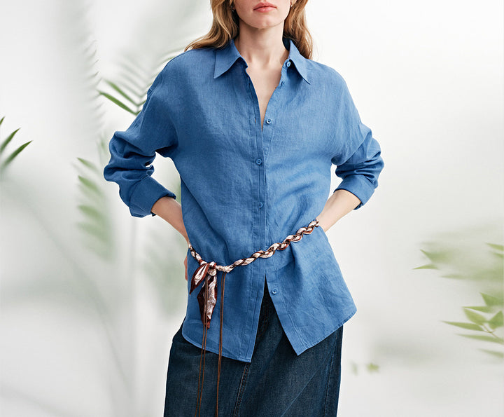 Damen Leichte und luftige Bluse Echoarchiv