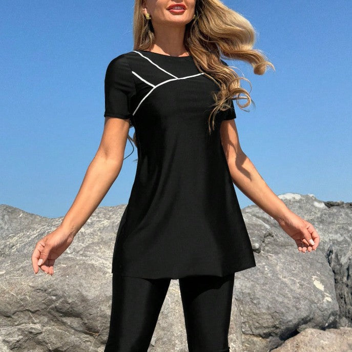 Damen Sport-Kleid mit grafischem Design Echo Archiv