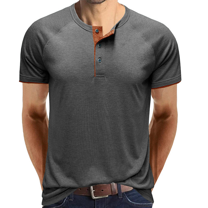 Herren Kurzarmshirt mit sportlichem Kragen Echoarchiv