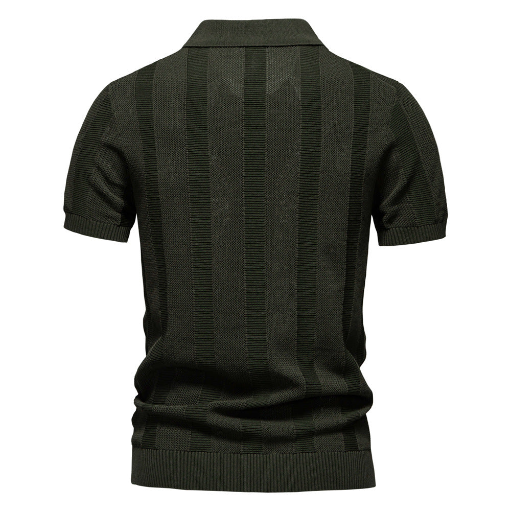 Herren Poloshirt mit strukturiertem Design und hochentwickeltem Tragekomfort Echoarchiv