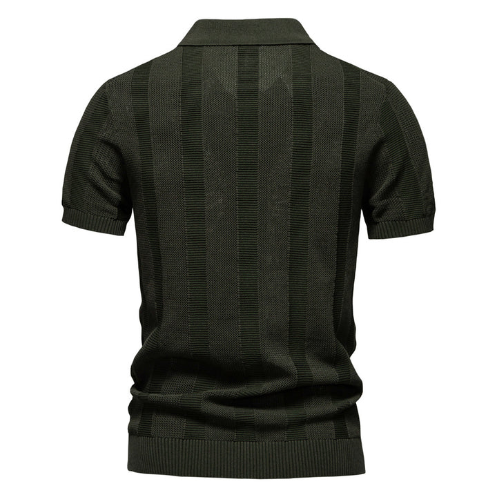 Herren Poloshirt mit strukturiertem Design und hochentwickeltem Tragekomfort Echoarchiv