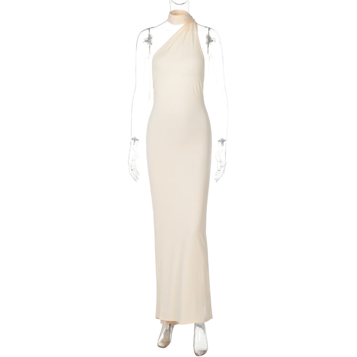 Damen Elegantes One-Shoulder Abendkleid Echo Archiv