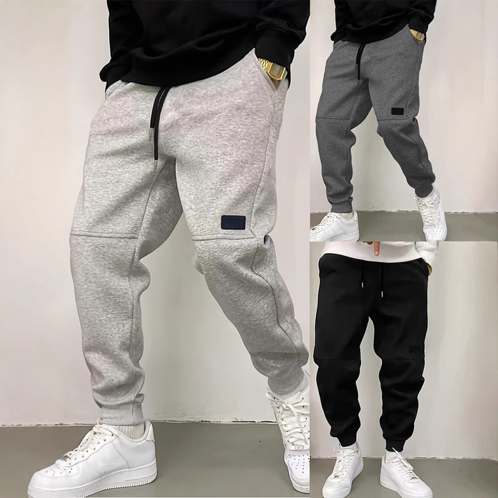 Herren moderne Sweatpants mit praktischen Reißverschlusstaschen Echoarchiv