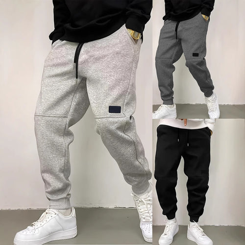 Herren moderne Sweatpants mit praktischen Reißverschlusstaschen Echoarchiv