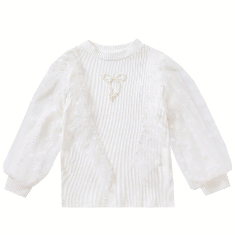 Damen Modischer Pullover mit voluminösen Ärmeln Echo Archiv