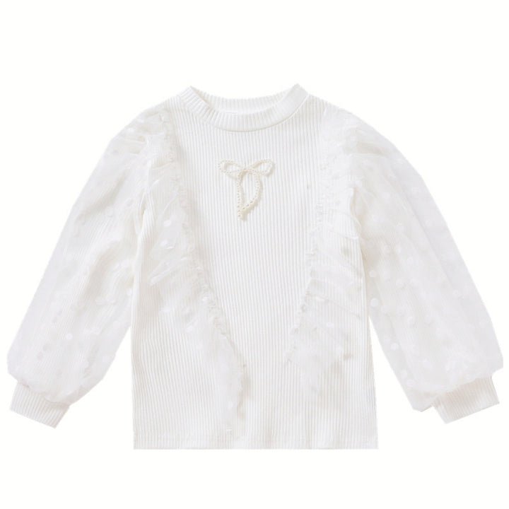 Damen Modischer Pullover mit voluminösen Ärmeln Echo Archiv