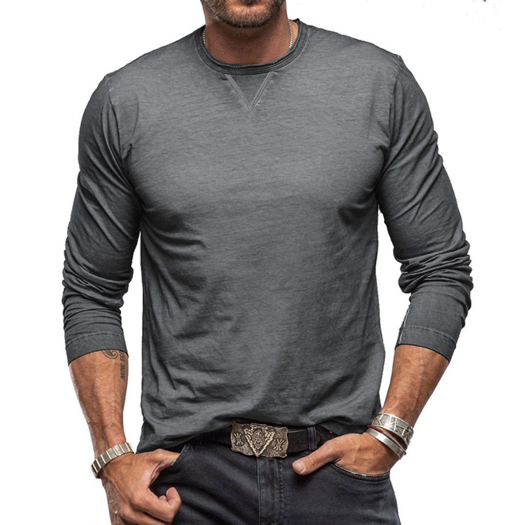 Herren Sportliches Langarmshirt Echoarchiv