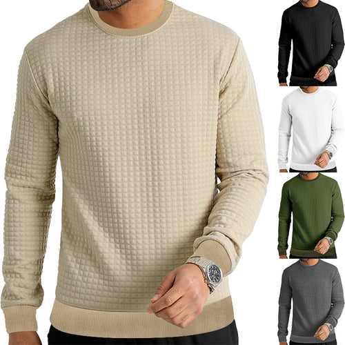 Herren Sweatshirt mit einzigartiger Waffelstruktur Echoarchiv