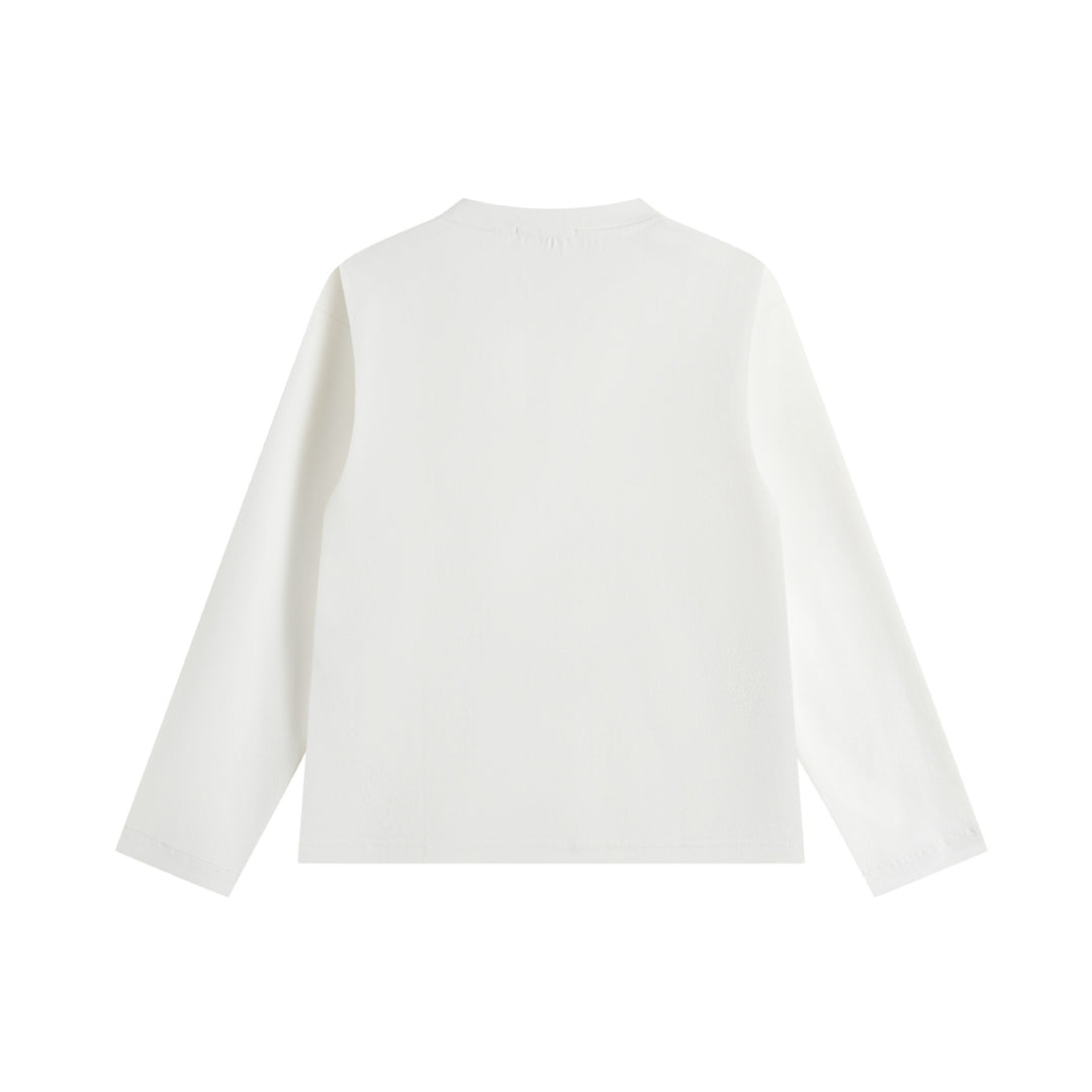 Unisex Oversize-Sweatshirt mit seitlichen Druckknopfleisten und Rundhals Echoarchiv