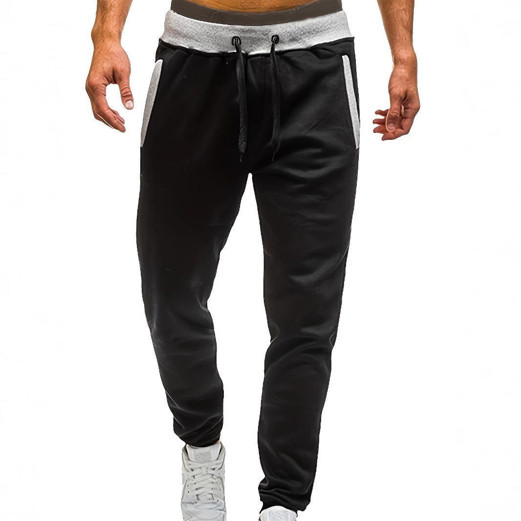 Herren Sportliche Jogginghose mit eingearbeiteten Seitentaschen und verstellbarem Kordelzug Echoarchiv
