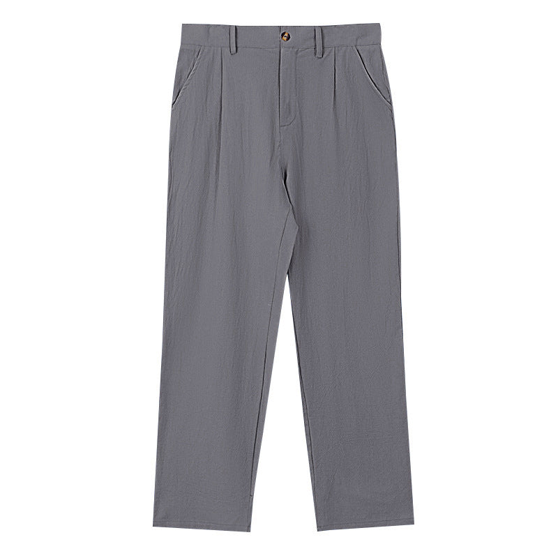Herren lässige Chino-Hose mit gestepptem Bund und elastischen Einsätzen Echoarchiv