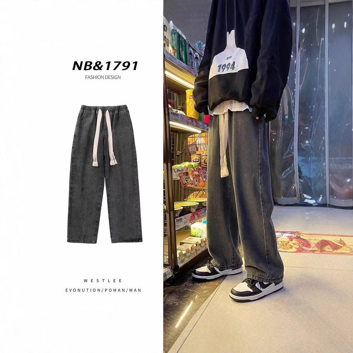 Herren Komfortable und modische Baggy-Jeans Echoarchiv