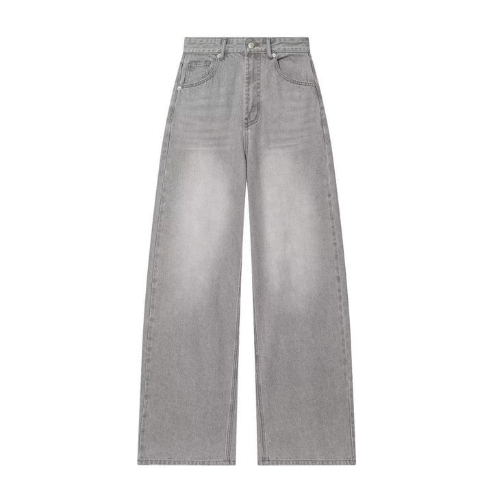 Damen weite Hochbundhose aus nachhaltigem Material mit eleganter Textur Echo Archiv