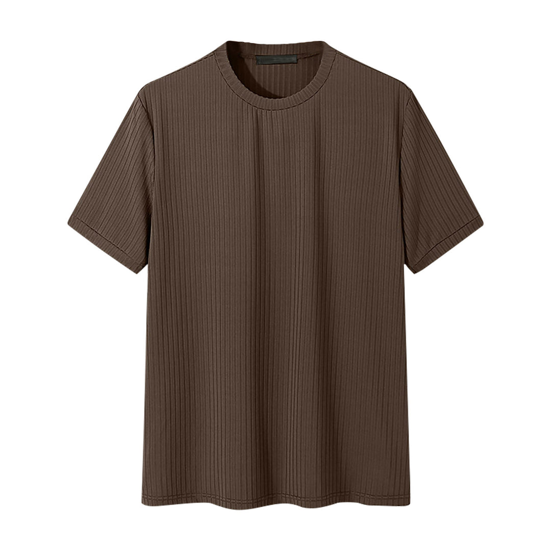 Unisex nan geripptes weit geschnittenes T-Shirt aus Baumwollmix Echo Archiv