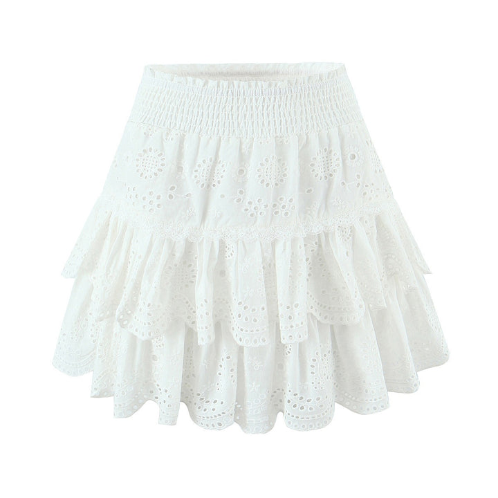 Damen Baumwoll Rüschenshorts Echo Archiv