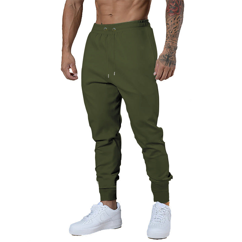 Herren Slim-Fit Jogginghose mit elastischem Bund und Rippbündchen Echoarchiv