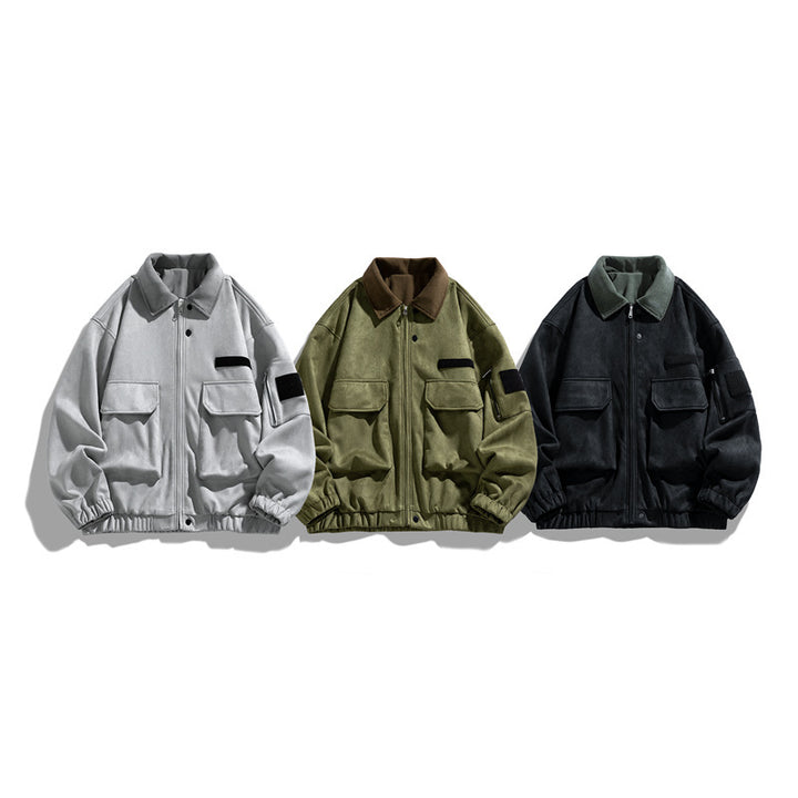 Herren Modische und vielseitige Utility-Jacke Echo Archiv